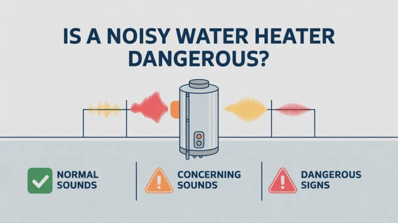 different types of water heater sounds