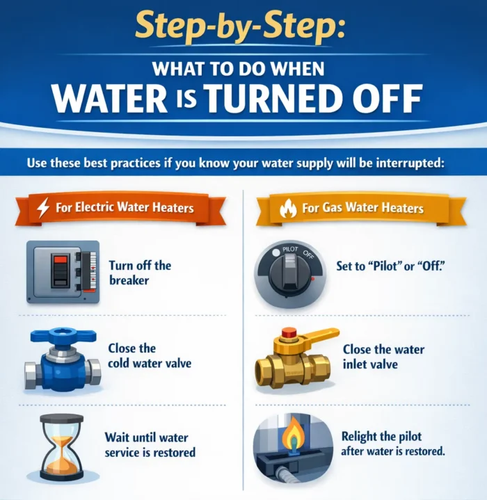 Step-by-Step: What to Do When Water Is Turned Off