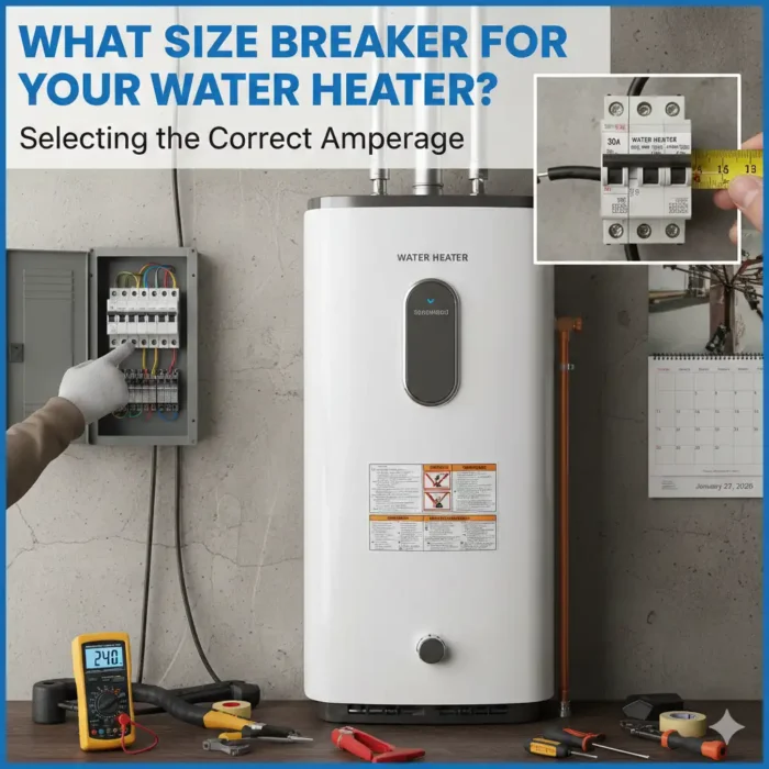 What Size Breaker For Water Heater Should You Use? (2026)