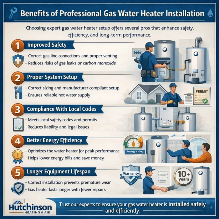 Benefits of Professional Gas Water Heater Installation