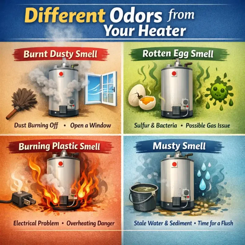 Different Odors from Your Heater