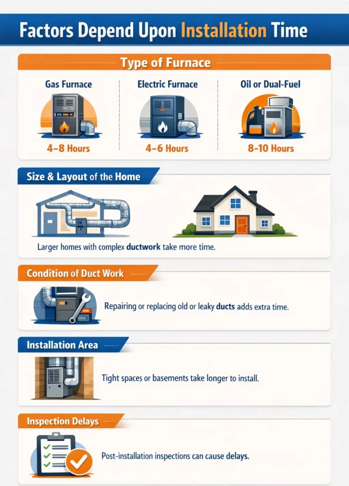 Install a Furnace Fast | Time Breakdown Here