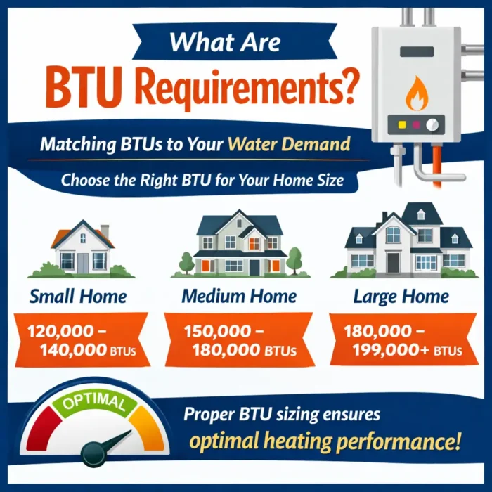 What are BTU requirements
