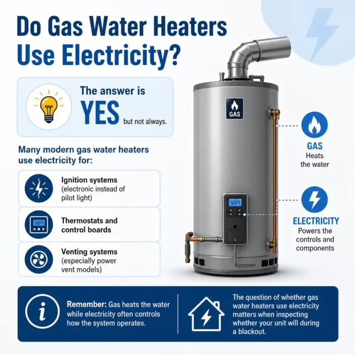 Do Gas Water Heaters Use Electricity?