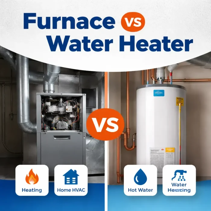 furnace vs water heater | Which One Do You Need?