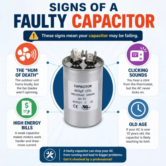 Signs of a Faulty Capacitor