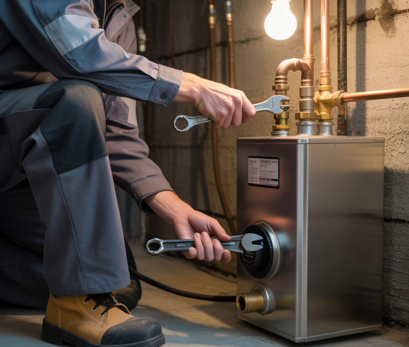 Water Heater Install