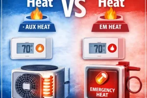 Auxiliary Heat vs Emergency Heat | Key Differences, Uses, and When to Switch