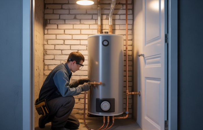 water heater installation service