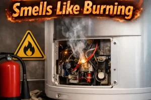 Water Heater Smells Like Burning | Causes, Risks & What to Do Immediately