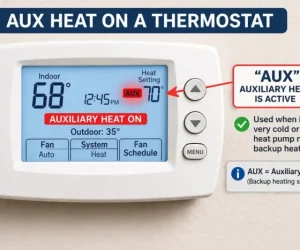What Does Aux Mean oWhat Does Aux Mean on a Thermostat? A Complete Homeowner Guiden a Thermostat?
